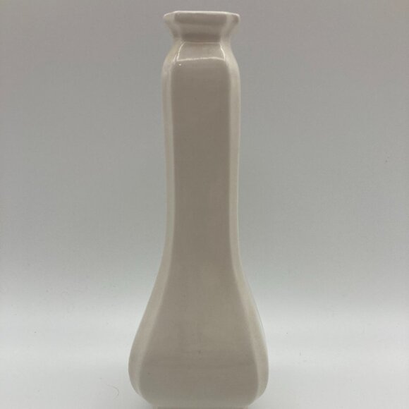 Vintage Calla Lily Bud Vase Made In Italy Circa 1950's White Green Yellow Rare - Picture 2 of 6